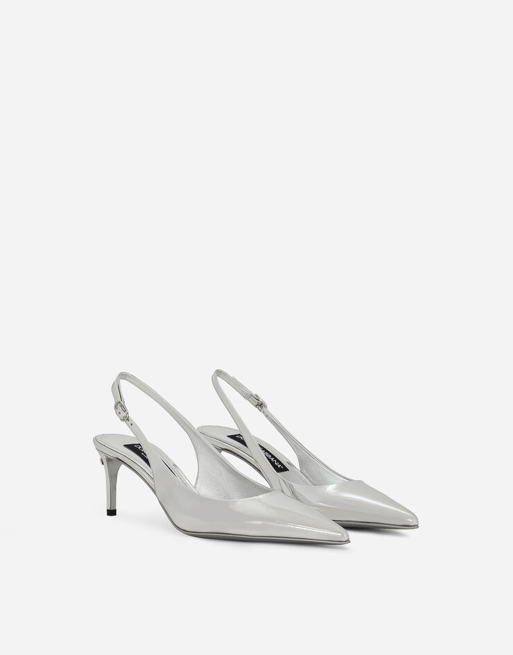 Dolce & Gabbana Calfskin slingbacks Silver CG0639AY828