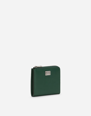 Dolce & Gabbana カードケース カーフスキン 日本限定 グリーン BP3273AS527