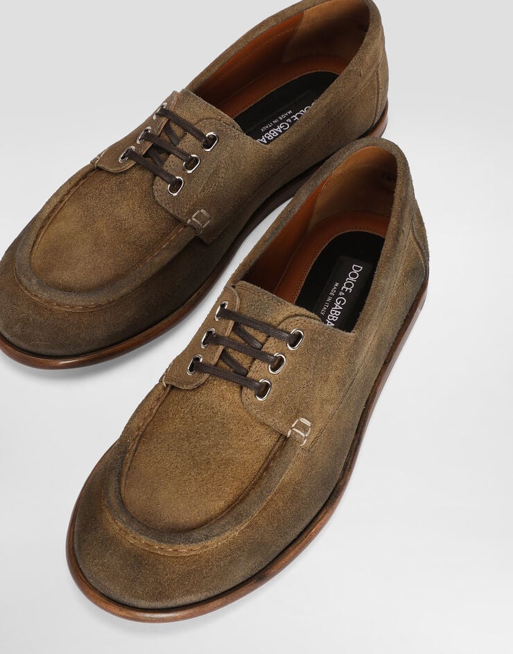 Dolce & Gabbana Derby shoes in split Dolce & Gabbana Derby shoes in split Brown A10930A3O90