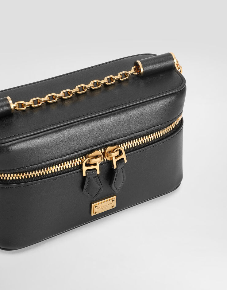 Dolce & Gabbana Umhängetasche Sicily Schwarz BB7800B7321