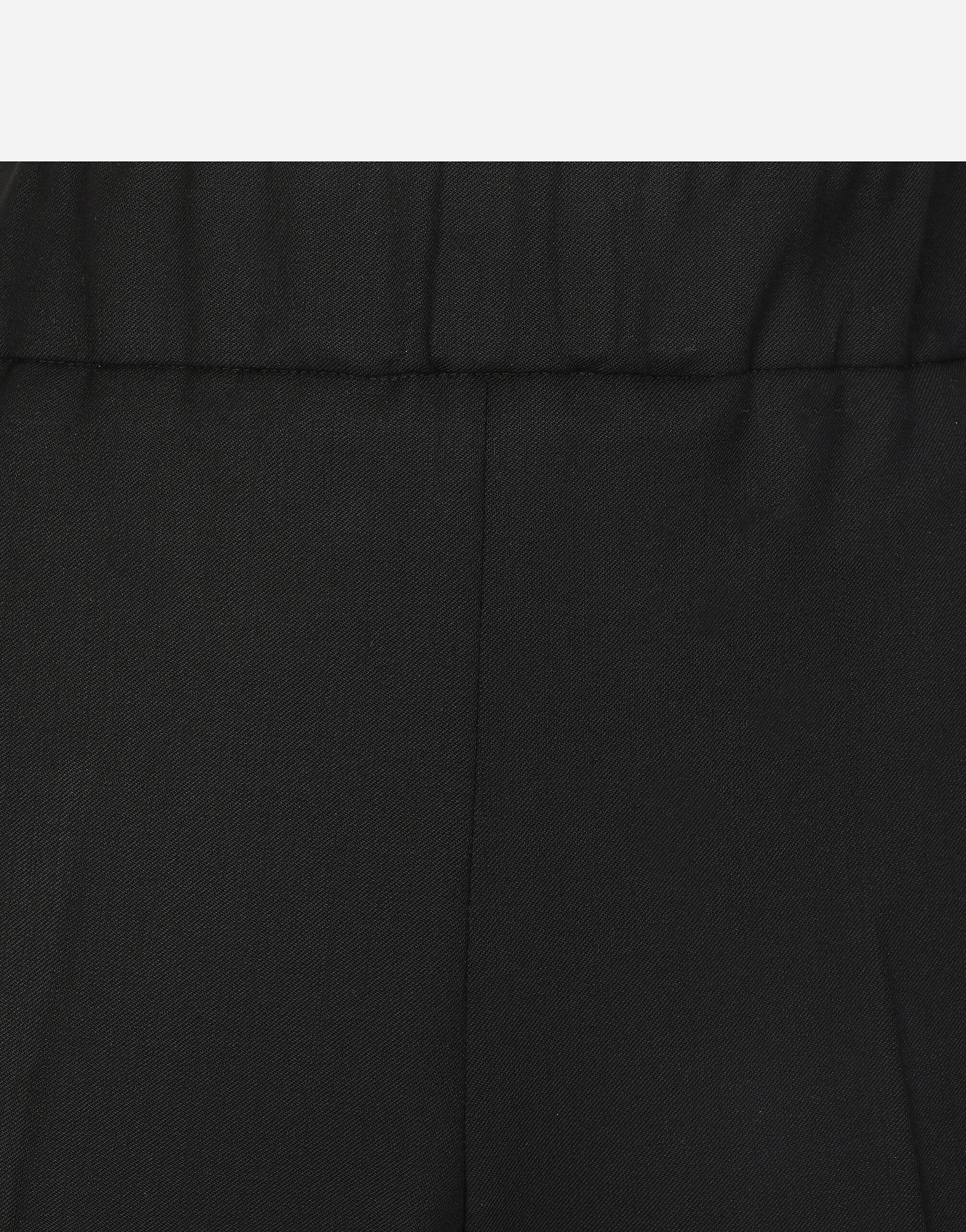 【Dolce&Gabbana】ストレッチ ウールツイル フレアパンツ ブラックのウィメンズ ストレッチ ウールツイル フレアパンツ