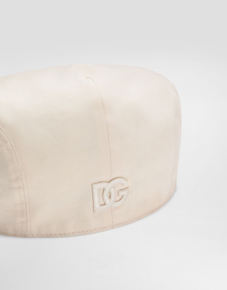 Dolce & Gabbana Cotton gabardine flat cap Beige GH587ZFUFNV