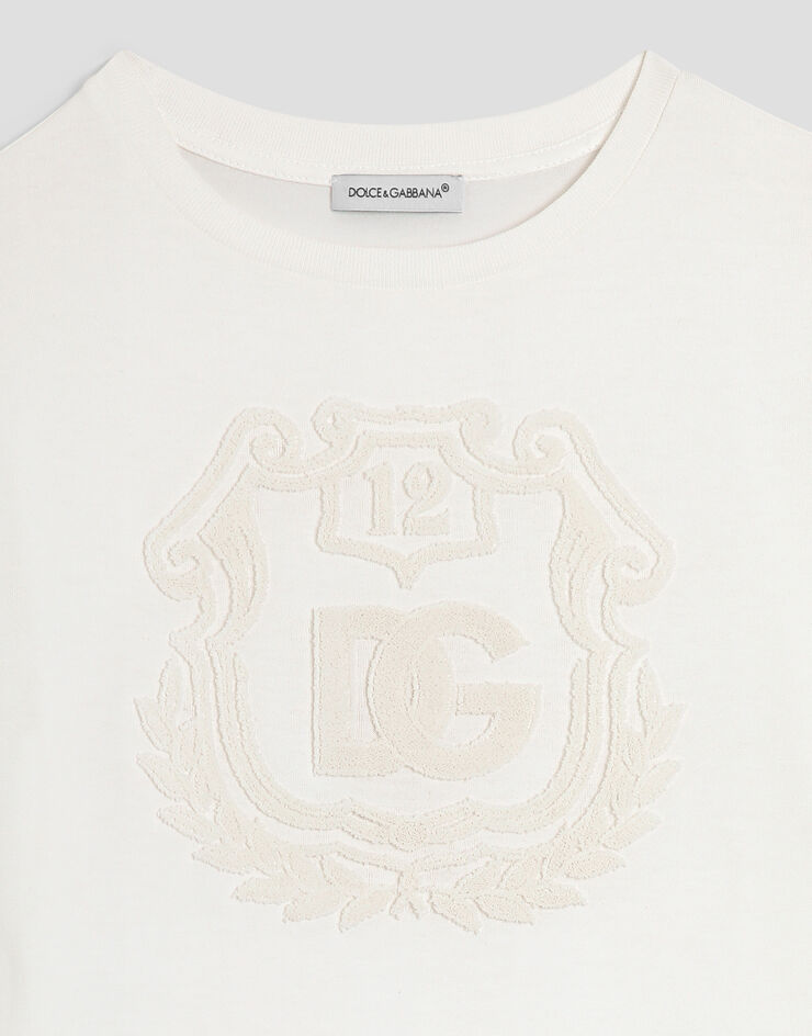 Dolce & Gabbana Jersey t-shirt with logo  L4JTHUG7P6R