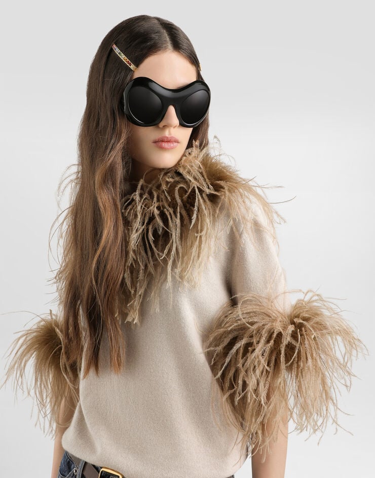 Dolce & Gabbana Cashmere pullover Beige FXX49ZJBW1M