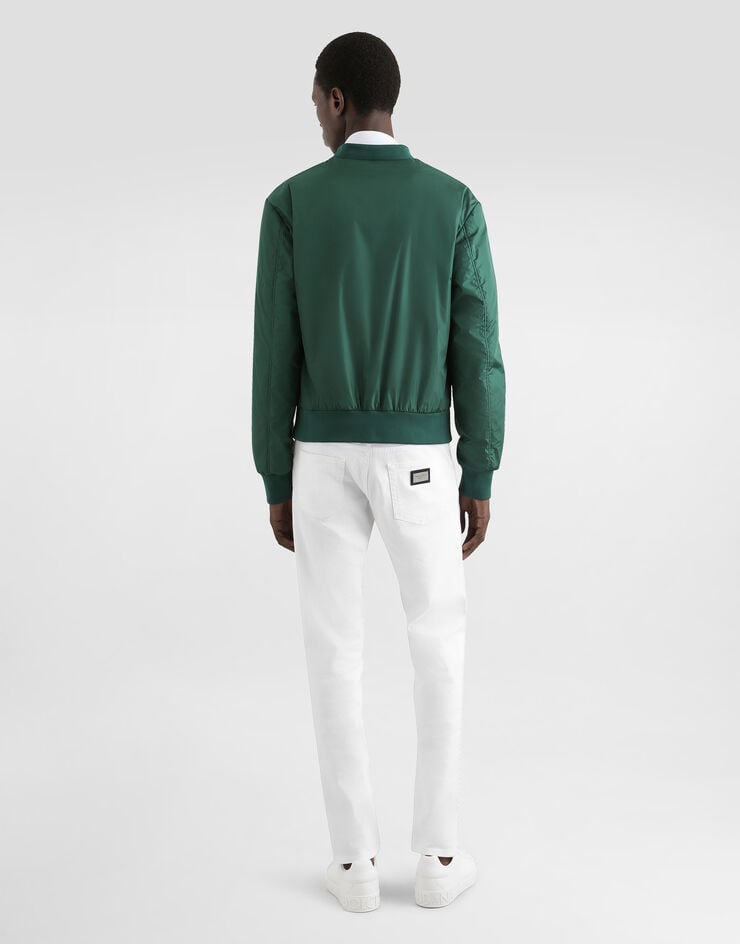 Dolce & Gabbana White skinny stretch jeans Multicolor GY07LDG8OX2