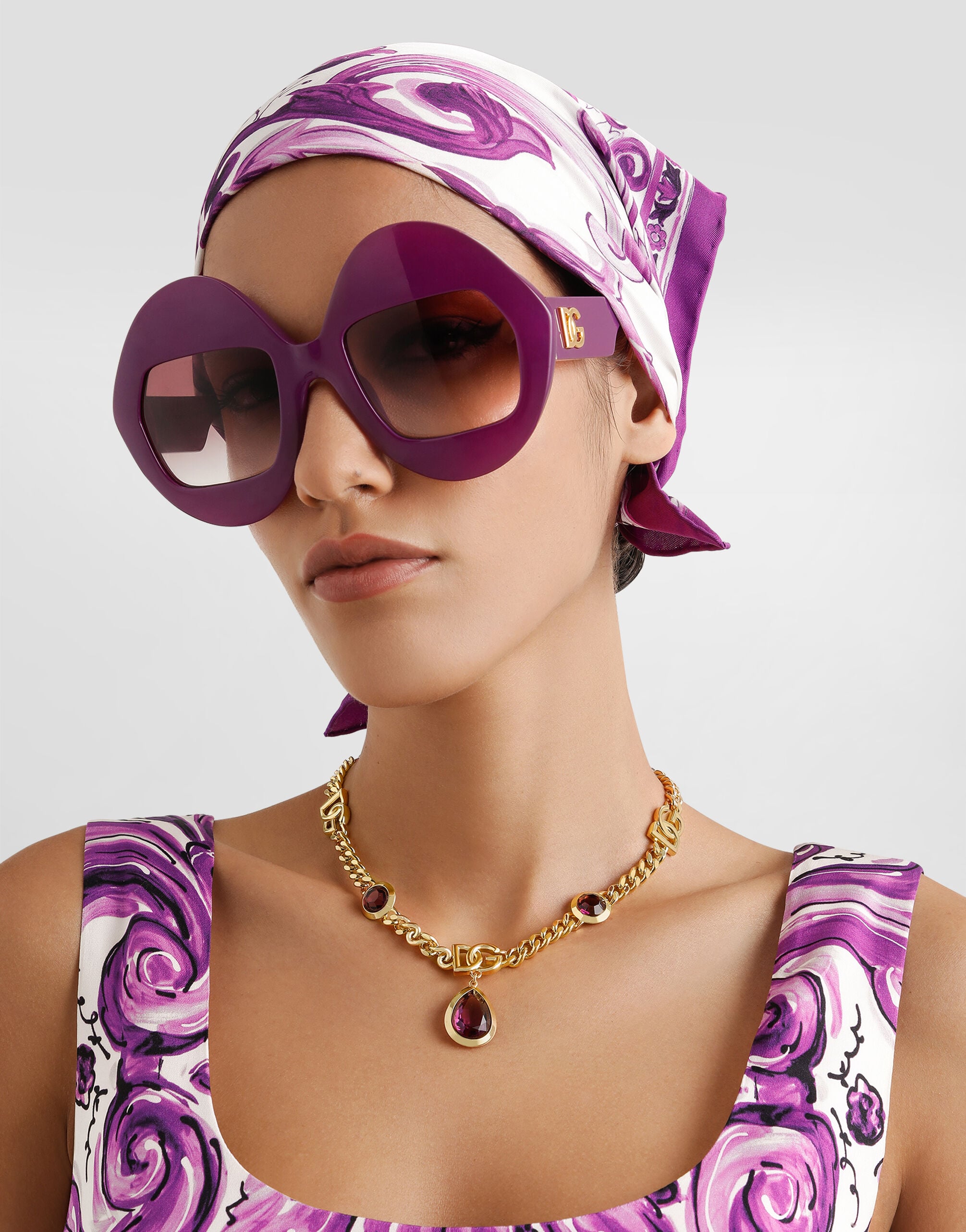 DG ロゴ ネックレス ゴールド Goldのウィメンズ ロゴ ネックレス | Dolce&Gabbana®