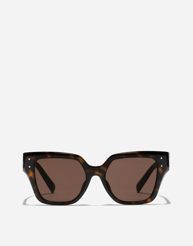 Dolce & Gabbana Lunettes de soleil DG Sharped Marron VG447AVP273