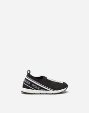 Dolce & Gabbana Sorrento slip-on sneakers with logo tape Black D20081A1328