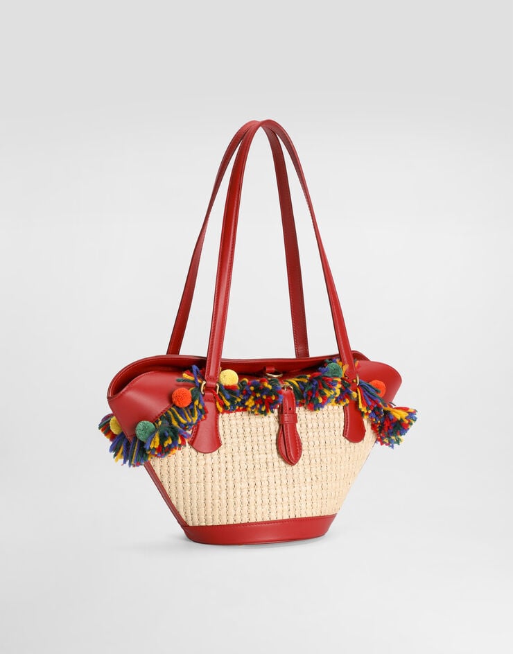Dolce & Gabbana Raffia coffa Capri bag Dolce & Gabbana Raffia coffa Capri bag Multicolor BB7815A0419