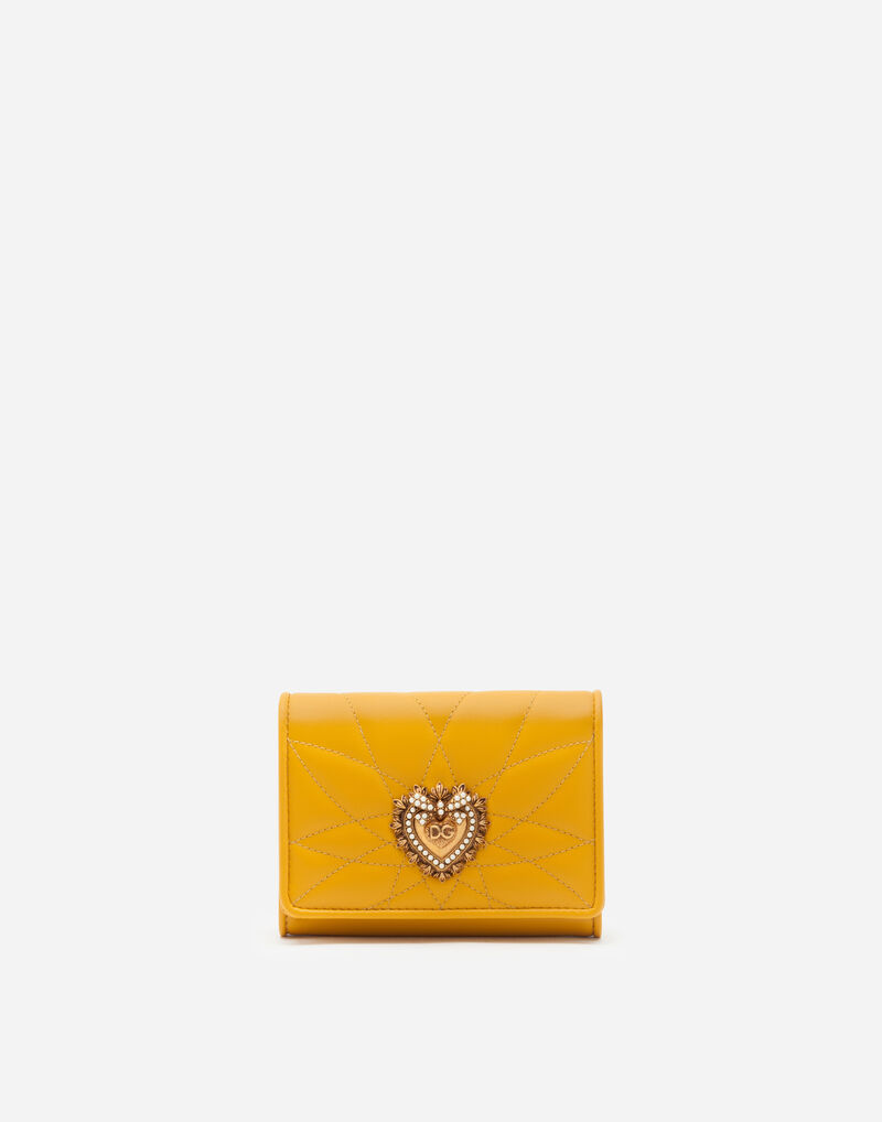 Small Devotion Continental Wallet Yellow