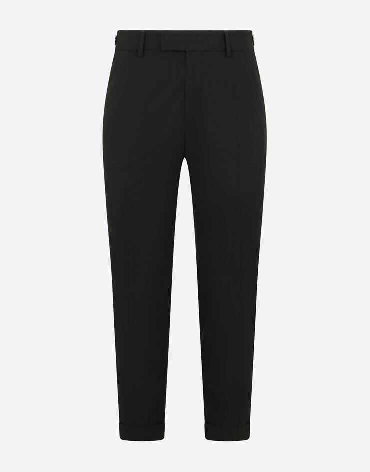 Dolce & Gabbana Stretch technical fabric pants Noir GWQ5ETFURIK