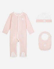 DolceGabbanaSpa 3-piece gift set in jersey Pink L1JT7WG7KS0