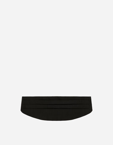 Dolce & Gabbana Silk satin cummerbund Black FB404AGDC2P