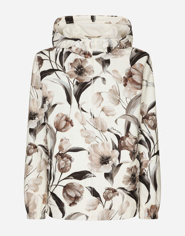 Dolce & Gabbana Floral-print technical fabric jacket Print G5JH9TIS1VS