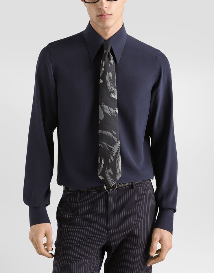 Dolce & Gabbana Abstract-print twill tie Dolce & Gabbana Abstract-print twill tie GT147EG0WVW