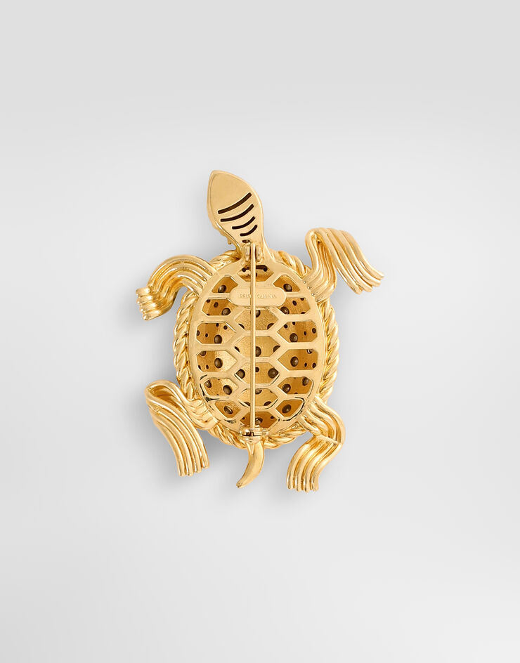 Dolce & Gabbana Turtle brooch Multicolor WPS1A4W1111