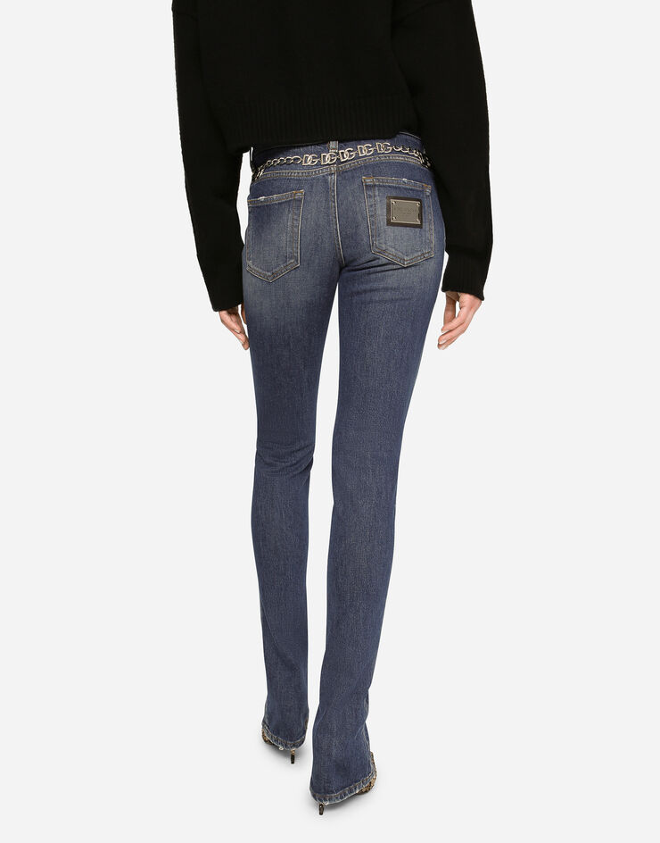 Dolce&Gabbana Jean évasé sur le bas Multicolore FTCZADG8KA1