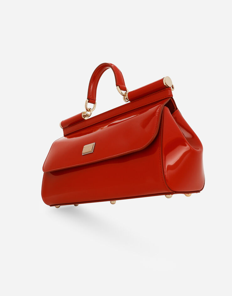 Dolce & Gabbana Bolso de mano Sicily alargado Rojo BB7117A1037