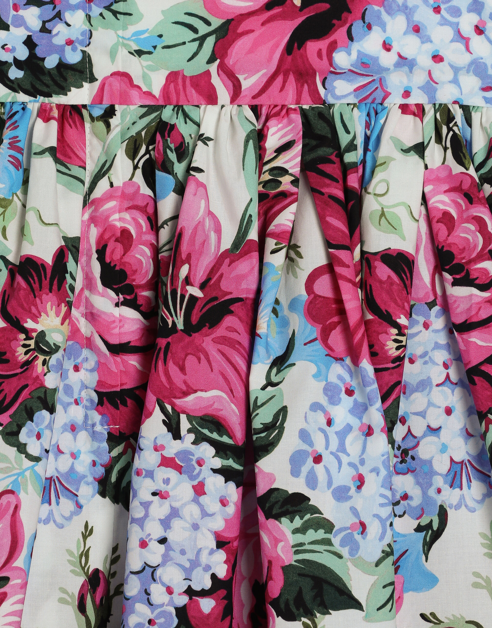 【関税&送料込】Dolce & Gabbana Printed Poplin Dress Printed poplin dress