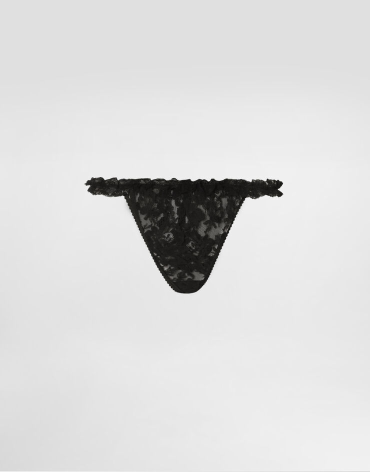 Dolce & Gabbana Lace briefs Black O2E46TONN37