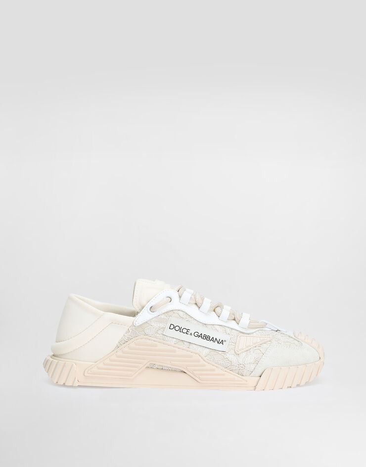 Dolce & Gabbana Mixed-materials NS1 slip-on sneakers Grey CK1837AX372