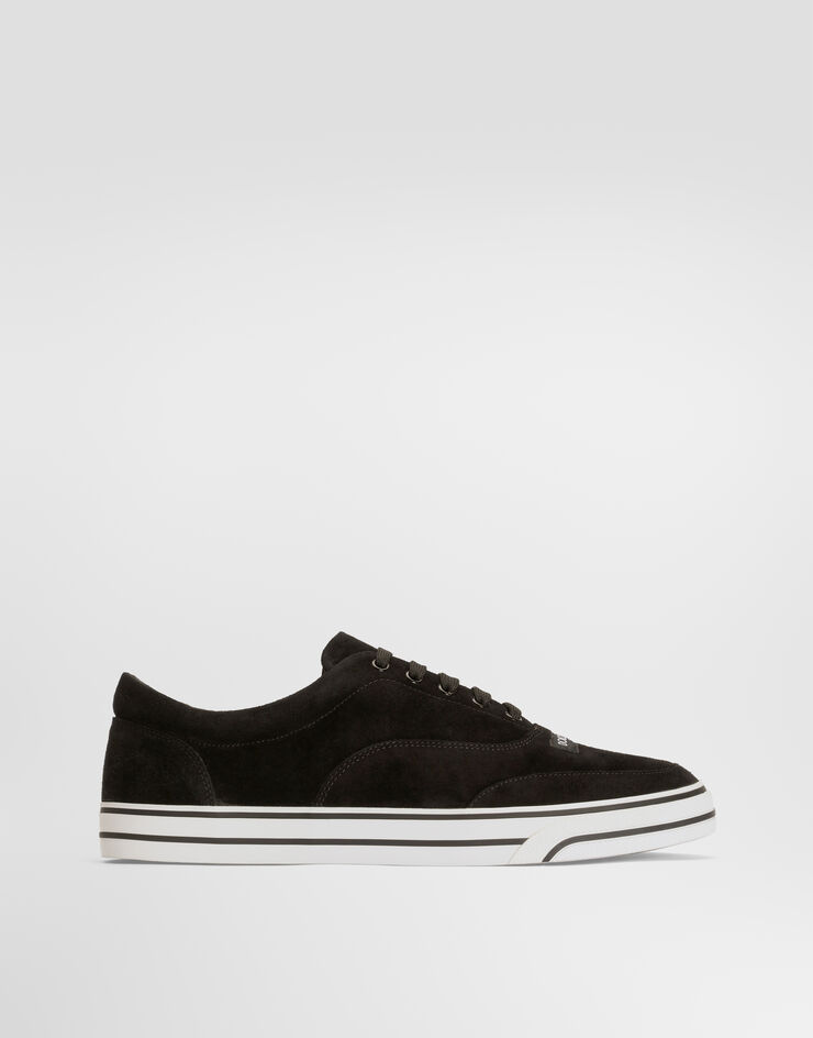Dolce & Gabbana Zapatillas DG Sailing en serraje Dolce & Gabbana Zapatillas DG Sailing en serraje Black CS2399A0836