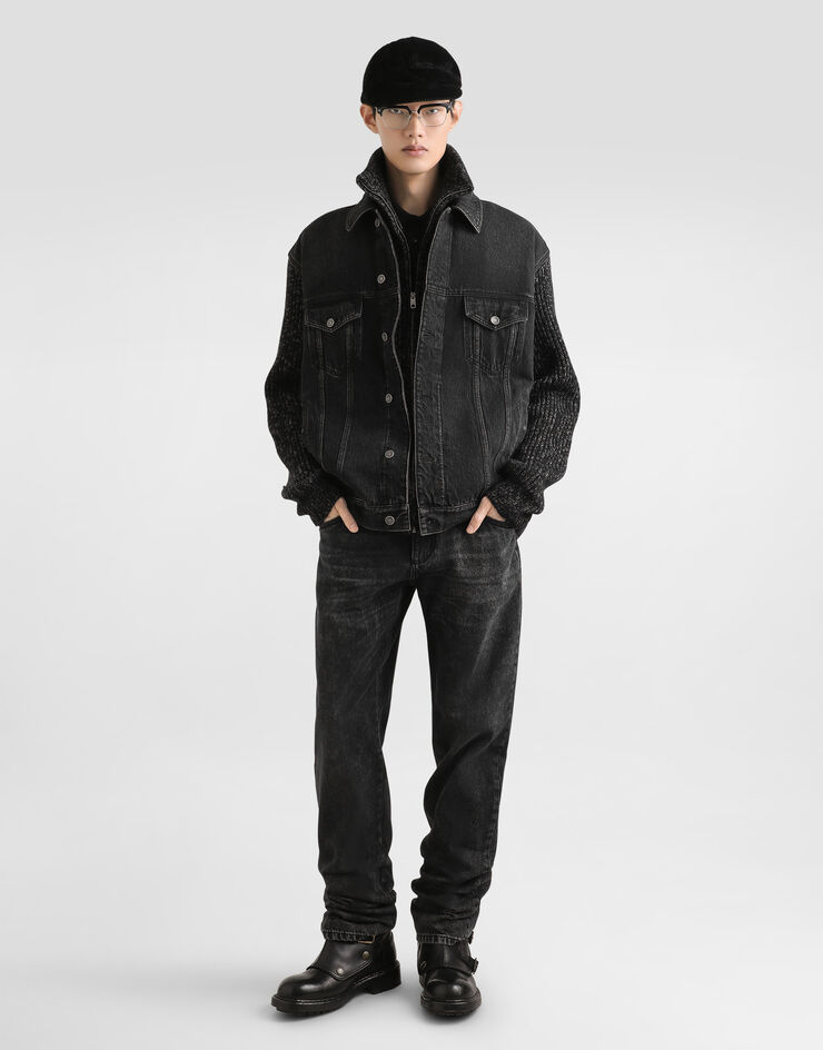 Dolce & Gabbana Denim jacket Multicolor G9BTPDGJ701