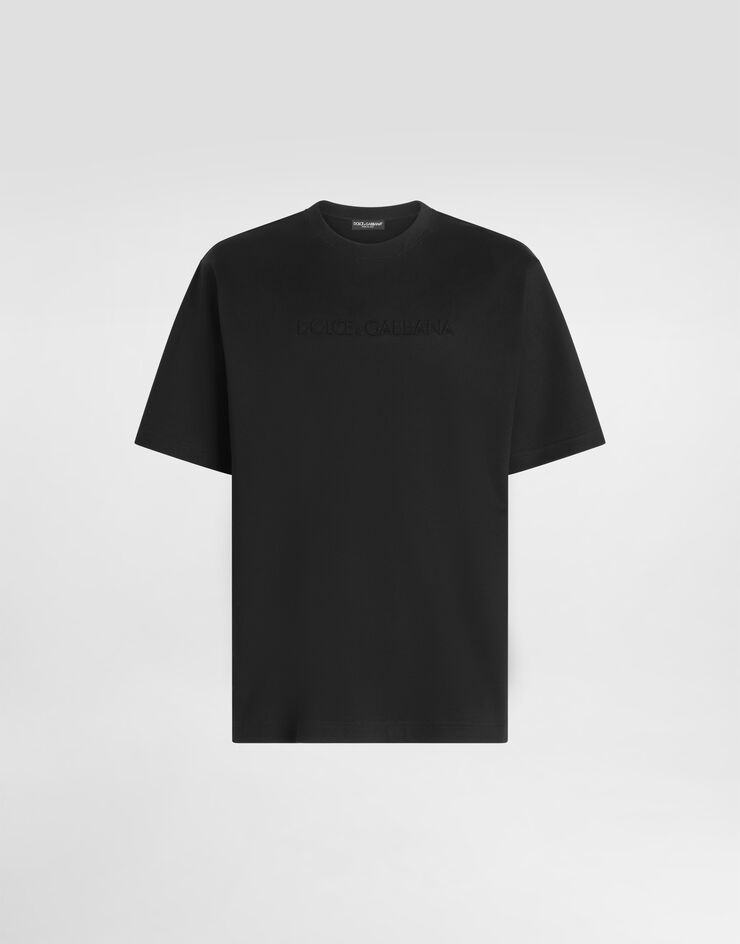 Dolce & Gabbana Camiseta de algodón Dolce & Gabbana Camiseta de algodón Black G8PN9ZHU7H8
