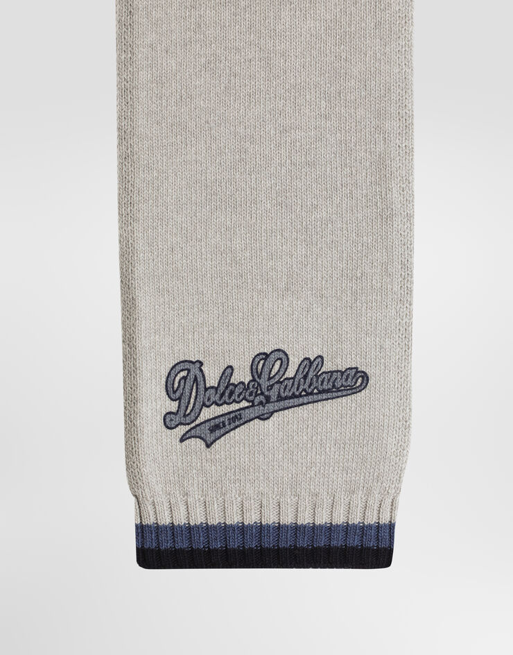 Dolce & Gabbana Knit scarf with logo  LBKAG6JDVH5
