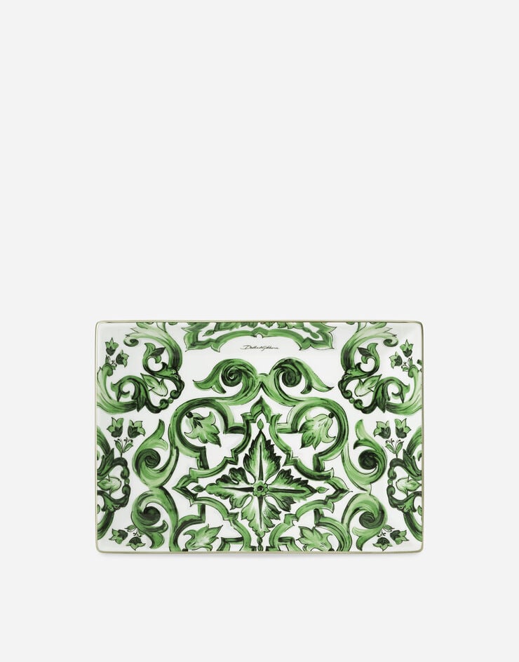 Dolce & Gabbana Porcelain Trinket Dish Multicolor TCC199TCAMT