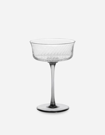 Dolce & Gabbana Hand-Blown Murano Champagne Coupe Multicolor TCB004TCAD2