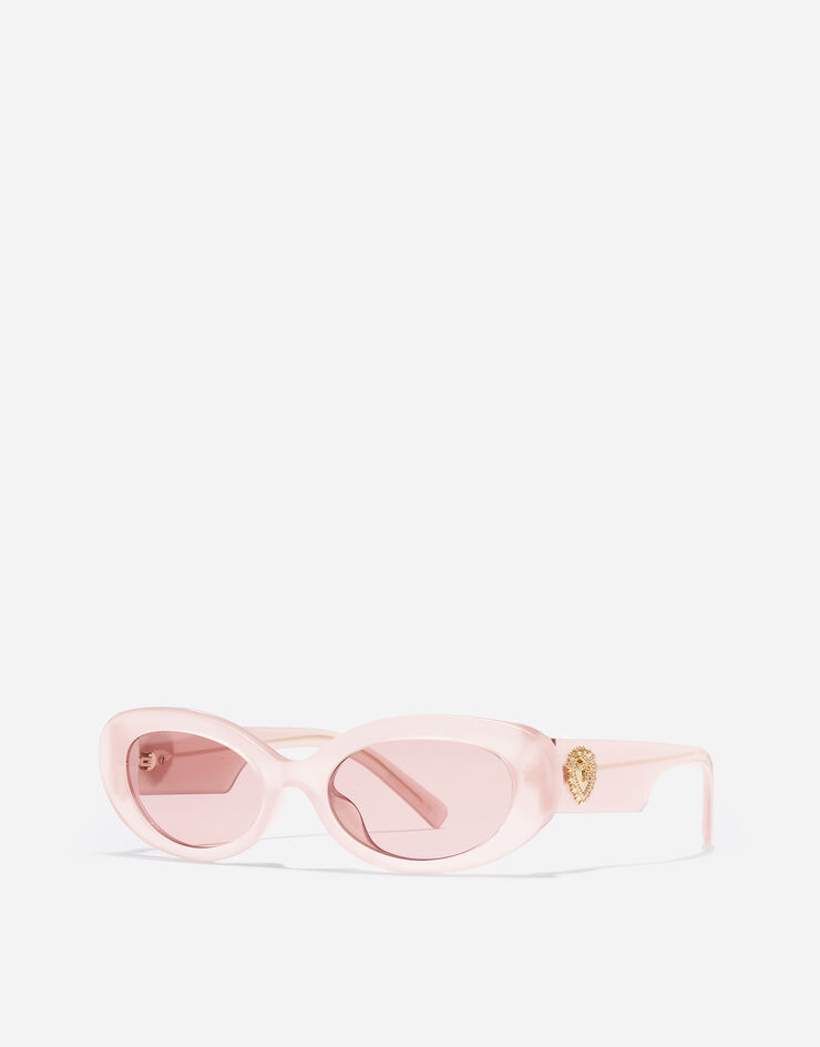 Dolce & Gabbana DG Devotion Sunglassess Dolce & Gabbana DG Devotion Sunglassess Opal powder VG4537VP173