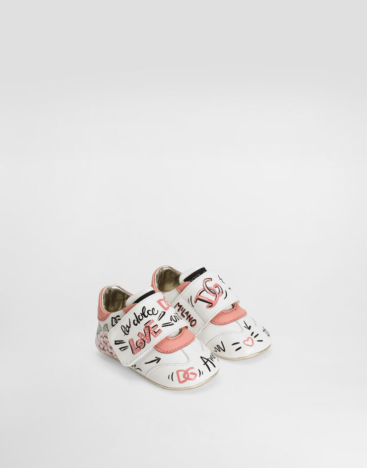 Dolce & Gabbana Lambskin sneakers Multicolor DK0109AW420