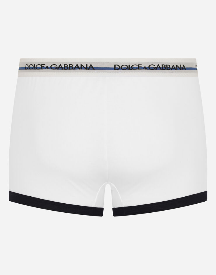 Dolce & Gabbana Cotton piqué boxers Multicolor M4D62JHU7K5