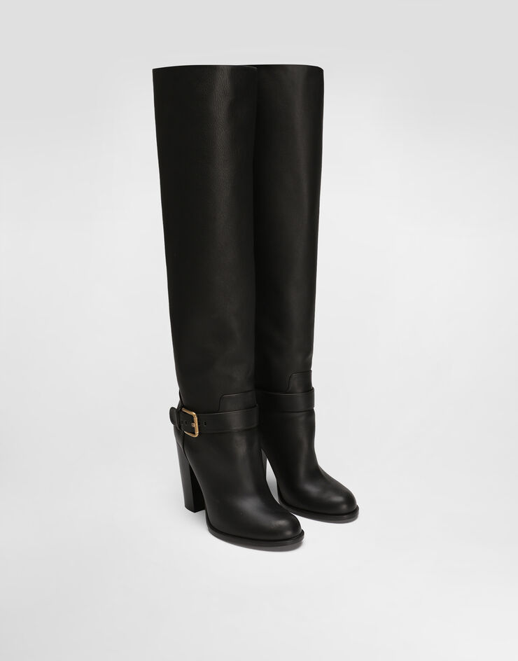 Dolce & Gabbana 皮革靴子 黑 CU1222AO831