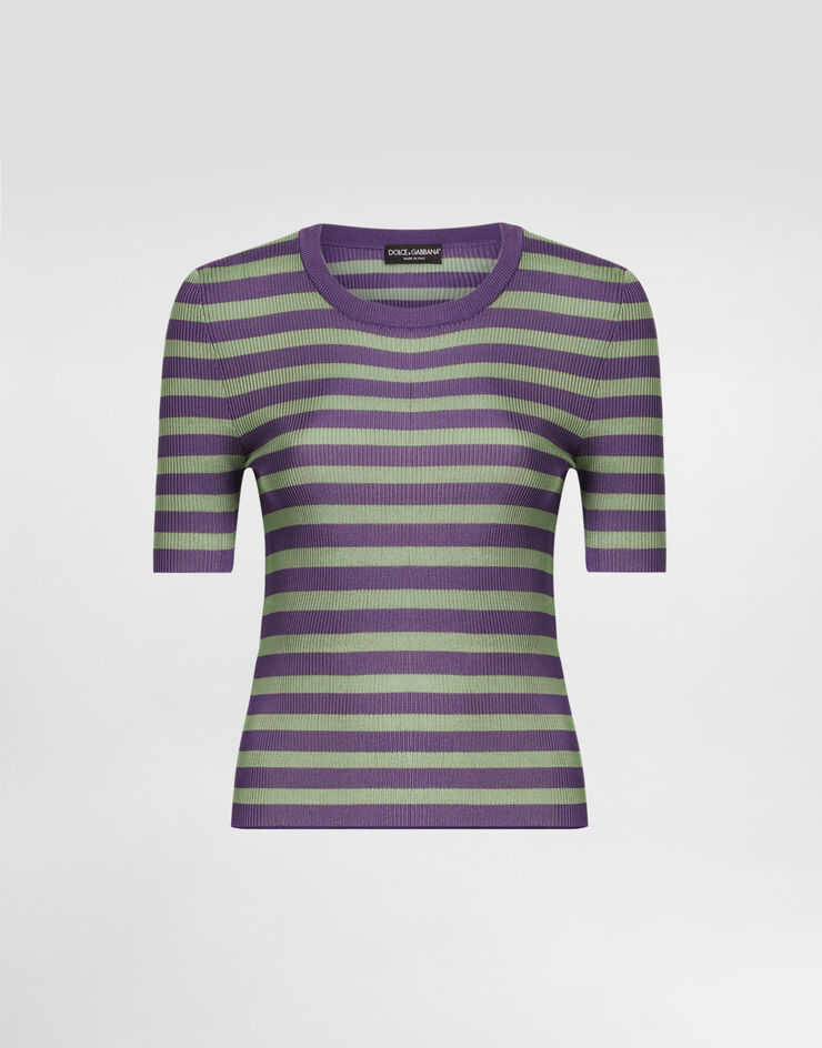 Dolce & Gabbana Viscose pullover Multicolor FXXAAZJAIRR