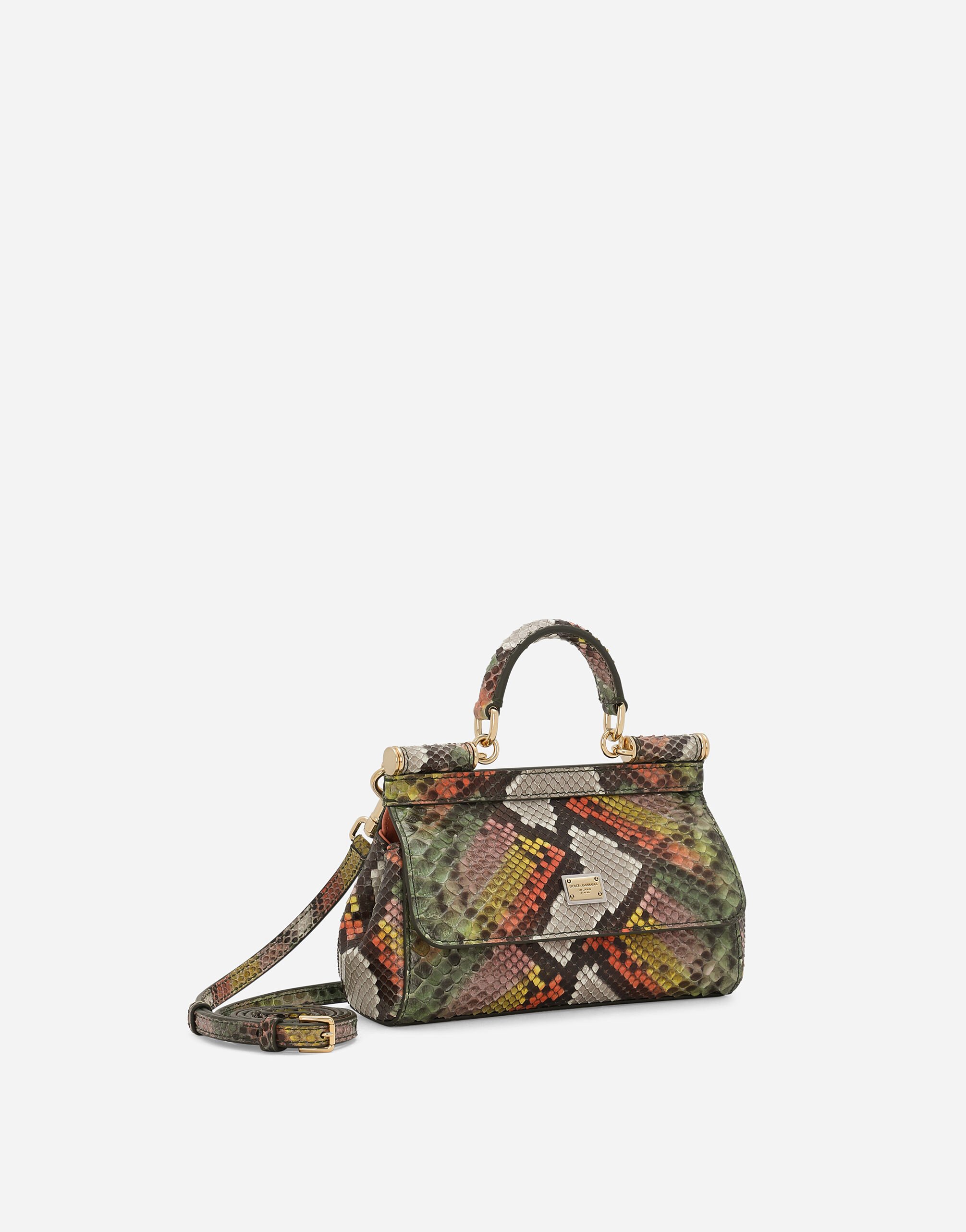 Sac a main Sicily petit format en Vert pour femme Dolce Gabbana