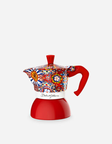 Dolce & Gabbana MOKA INDUCTION SMALL BIALETTI DOLCE&GABBANA Multicolor TCCE15TCAEF