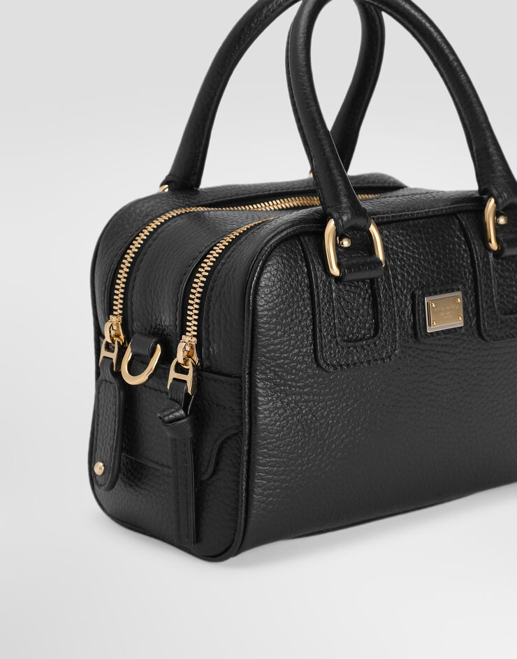 Dolce & Gabbana Dolce Lilly crossbody bag in calfskin Black EB0272A0636