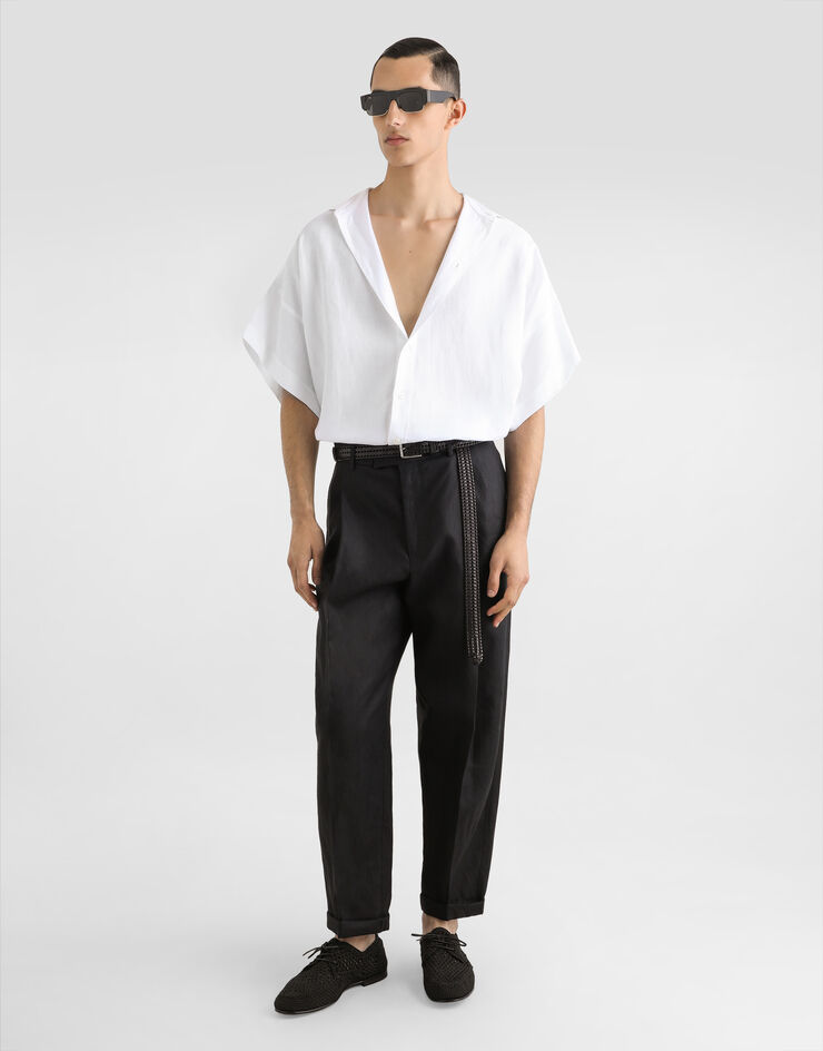 Dolce & Gabbana Linen fabric pants  GP114TFU4MC