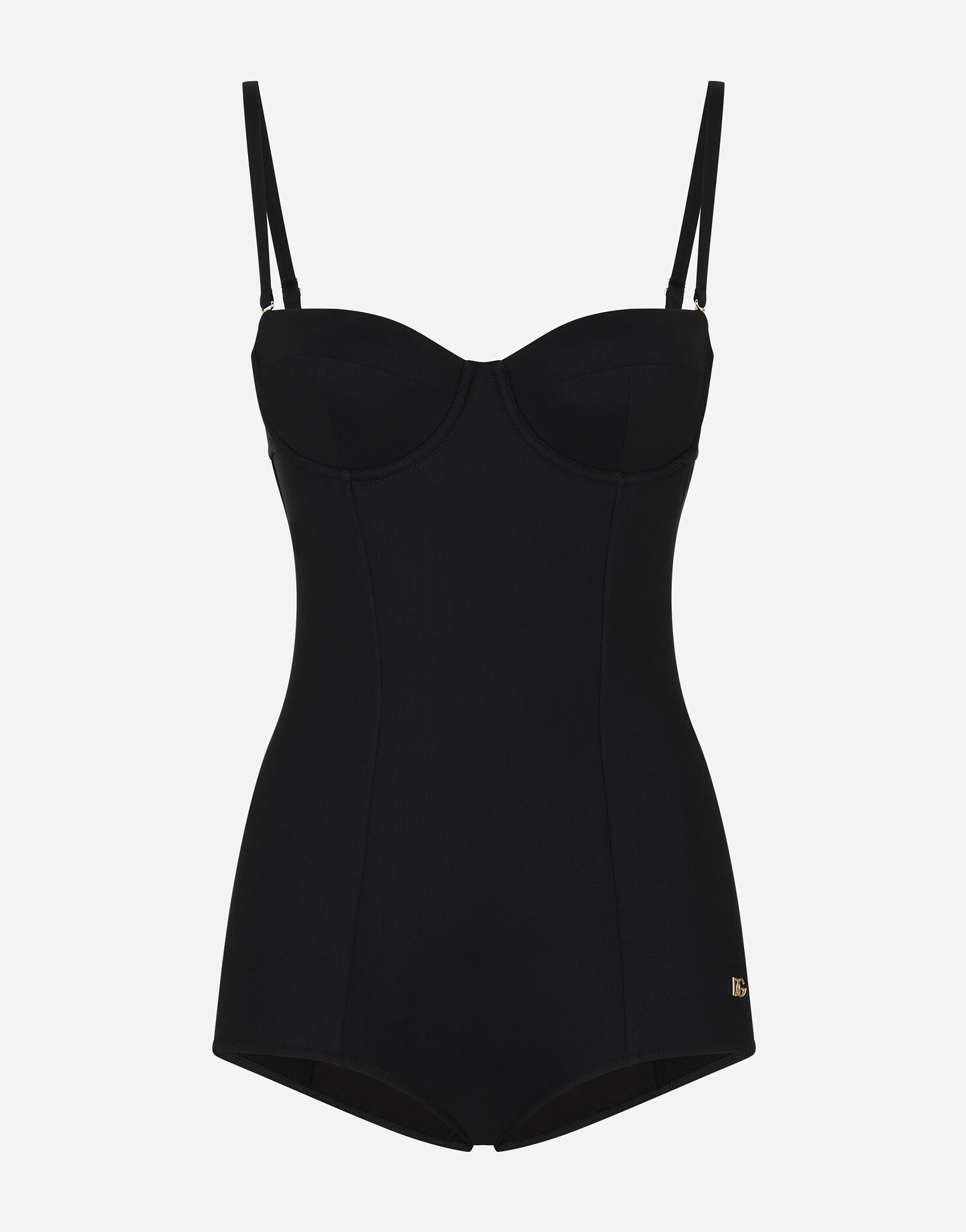 onepiece swimsuit in BLACK for for Women Dolce&Gabbana®