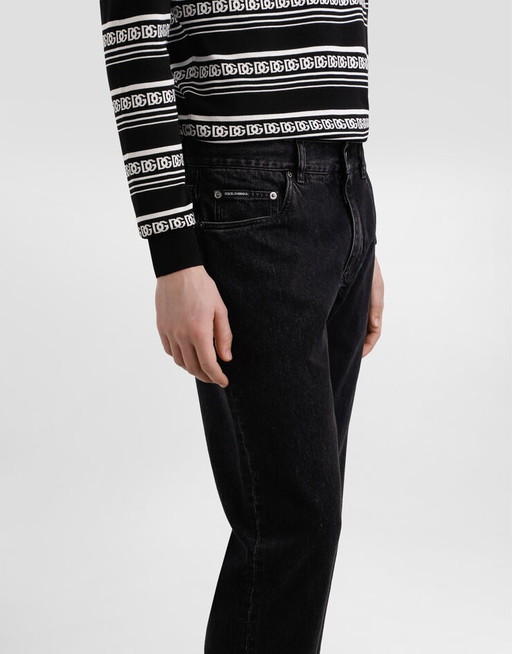 Dolce & Gabbana Pantalón de algodón Multicolor GP02XDG8NN4