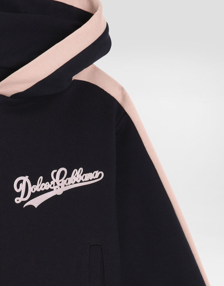 Dolce & Gabbana Cotton sweatshirt with logo Dolce & Gabbana Cotton sweatshirt with logo Blue L5JWDRG7PWH