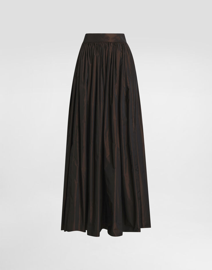 Dolce & Gabbana タフタ ロング サーキュラースカート マルチカラー F4C2UTHUMJD