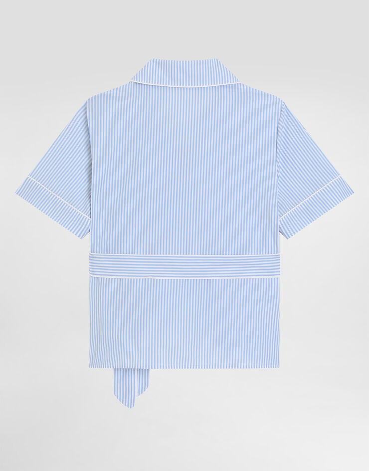 Dolce & Gabbana Pinstripe cotton vanity shirt Multicolor L56S07FR50S
