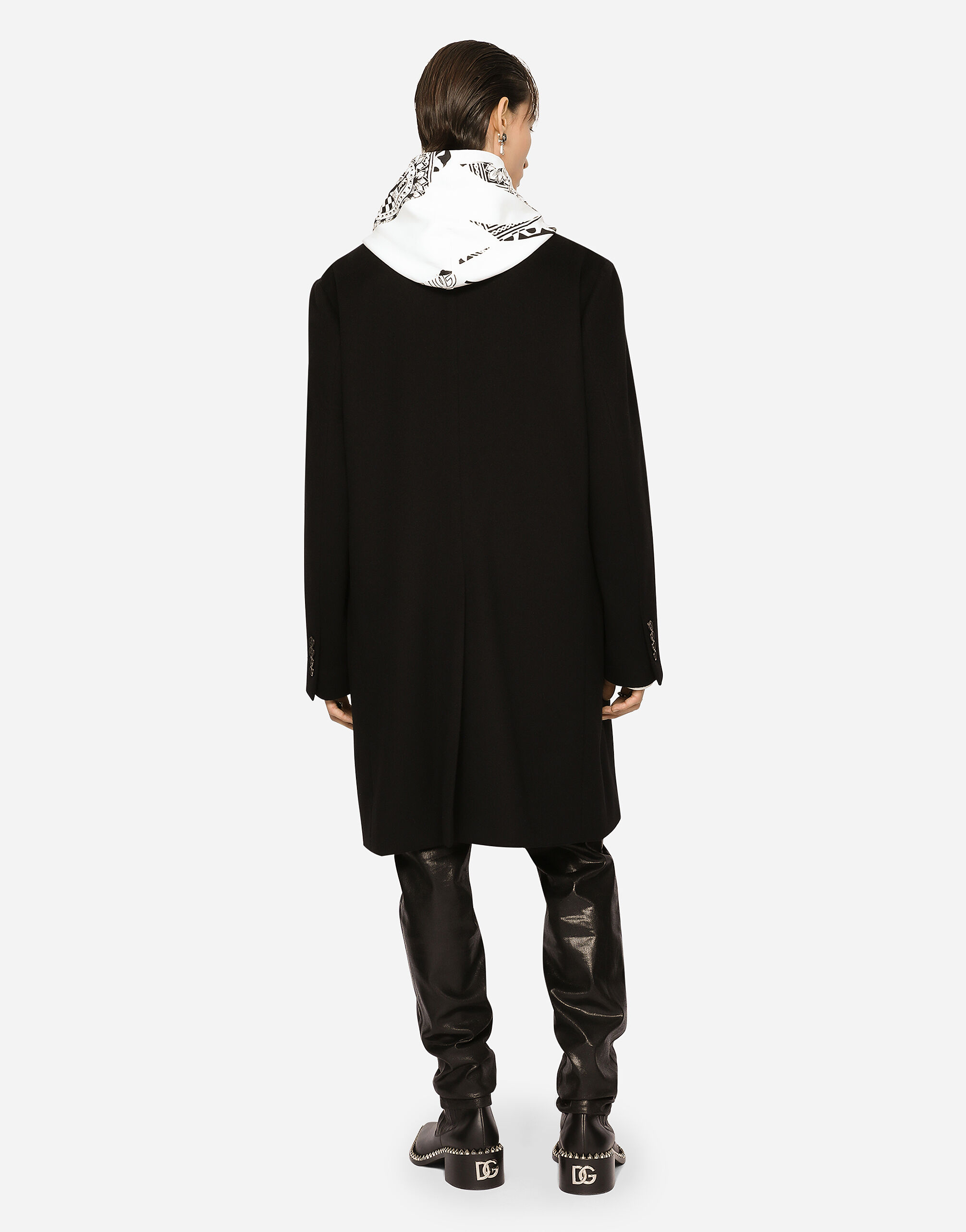ブラックのメンズ CAPPOTTO | Dolce&Gabbana®