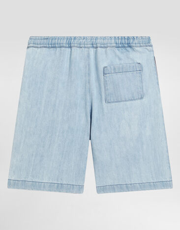 Dolce & Gabbana Denim bermuda shorts Multicolor L43Q59LDD31