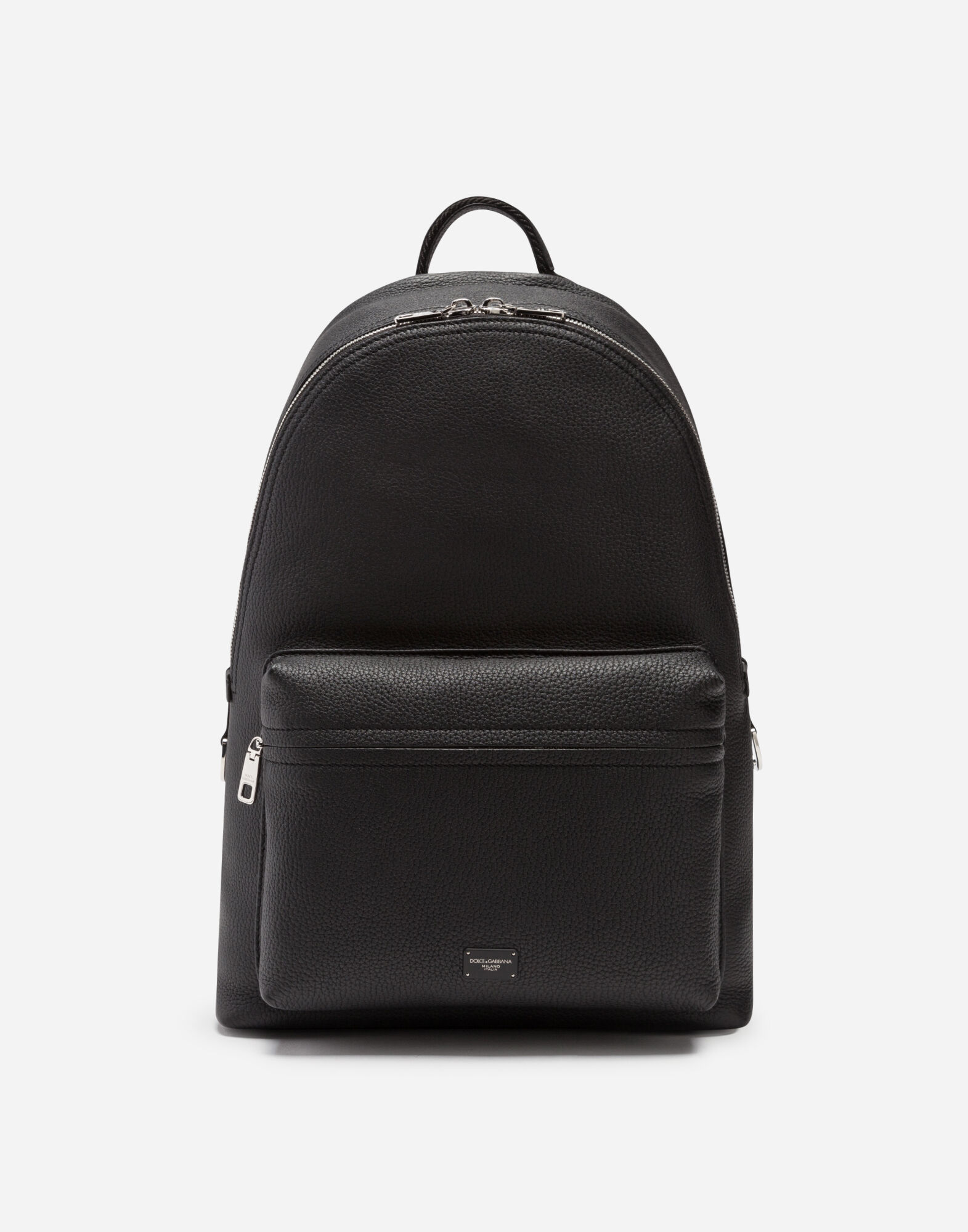 Calfskin Vulcano Backpack Men s Backpacks Dolce Gabbana