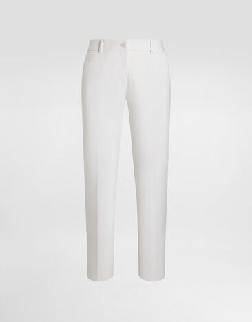 Dolce & Gabbana Wool pants White FT0CXTFUCCS