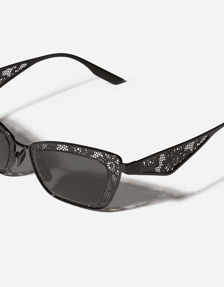 Dolce & Gabbana DG 레이스 선글라스 블랙 VG2311VA187